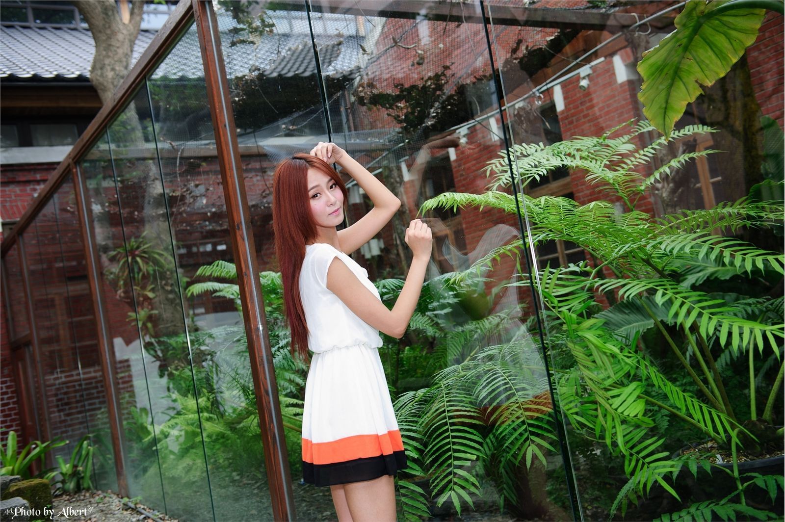 Beautyleg女神-小雪 Winnie-校园制服街拍写真合集 2